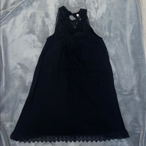 Black summer dress